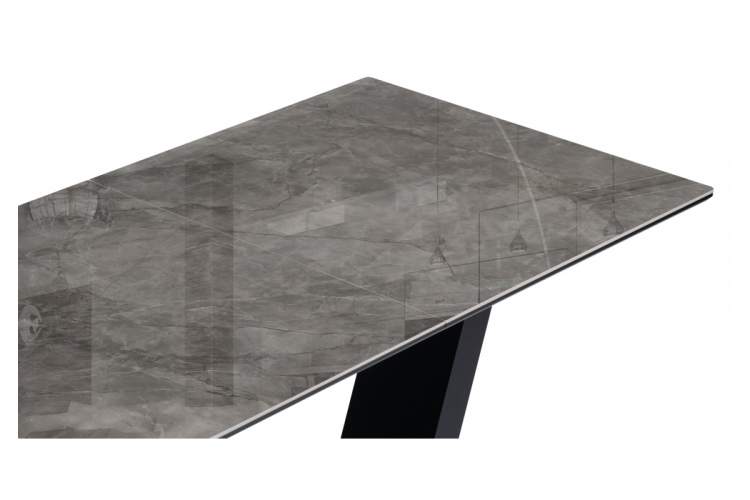 Керамический стол Иматра 140(180)х80х76 baolai / черный-6