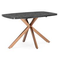 Стол деревянный Кортез 32 116(160)x77 раздвижной малави / медь