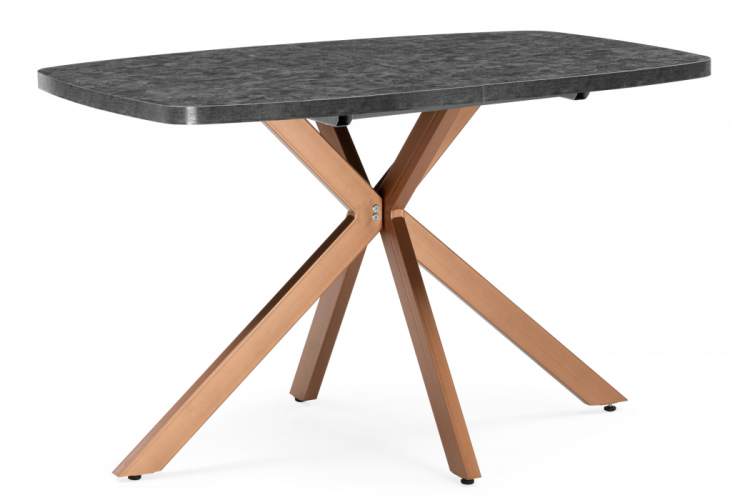 Стол деревянный Кортез 32 116(160)x77 раздвижной малави / медь