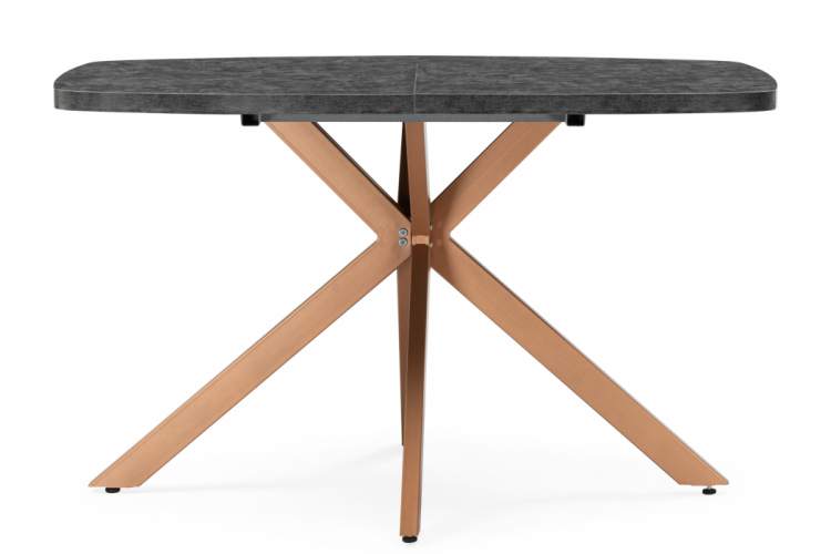 Стол деревянный Кортез 32 116(160)x77 раздвижной малави / медь-7