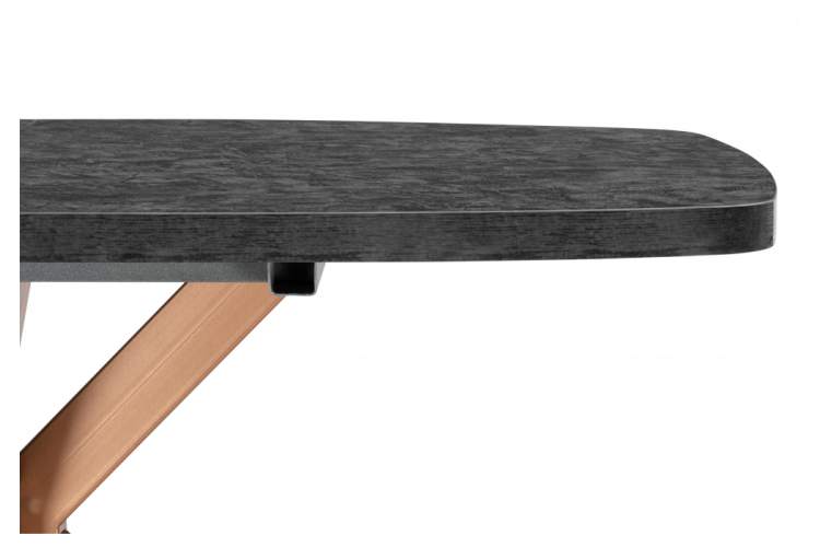 Стол деревянный Кортез 32 116(160)x77 раздвижной малави / медь-10