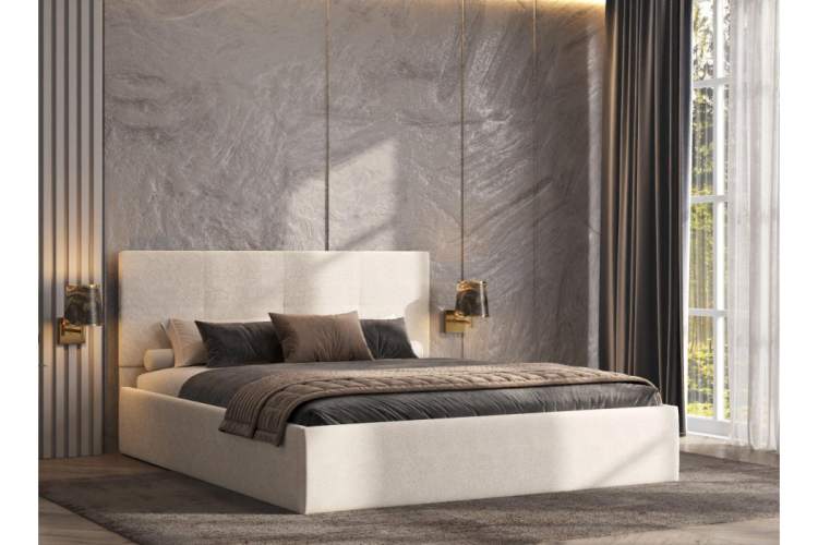 Кровать Манака 160х200 бежевая-3