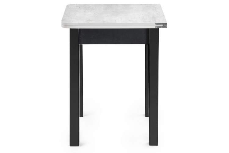 Обеденная группа Блавир белый полимер / серый полимер / метрополитан грей / черный-11