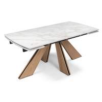 Керамический стол Шаннон 180(240)х90х79 carla larkinm / дуб монтана