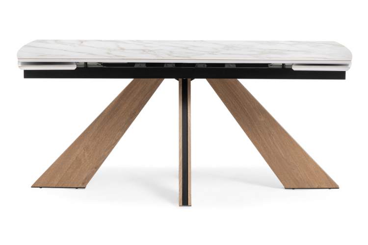 Керамический стол Шаннон 180(240)х90х79 carla larkinm / дуб монтана-2