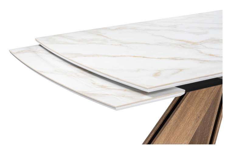 Керамический стол Шаннон 180(240)х90х79 carla larkinm / дуб монтана-5