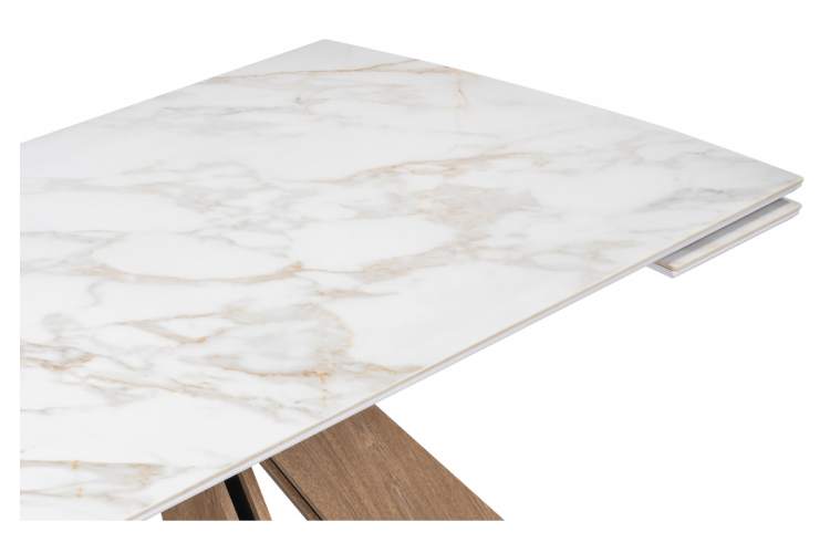 Керамический стол Шаннон 180(240)х90х79 carla larkinm / дуб монтана-6