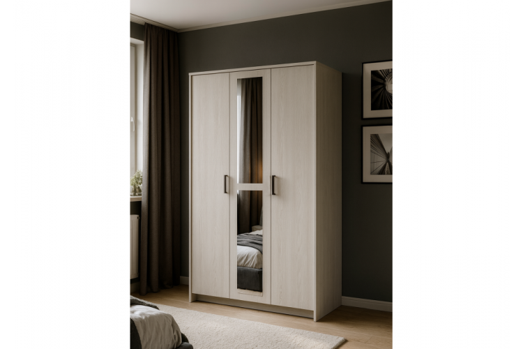 Шкаф трехстворчатый Taika ясень анкор светлый-1