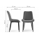 Стул на металлокаркасе Seda серый