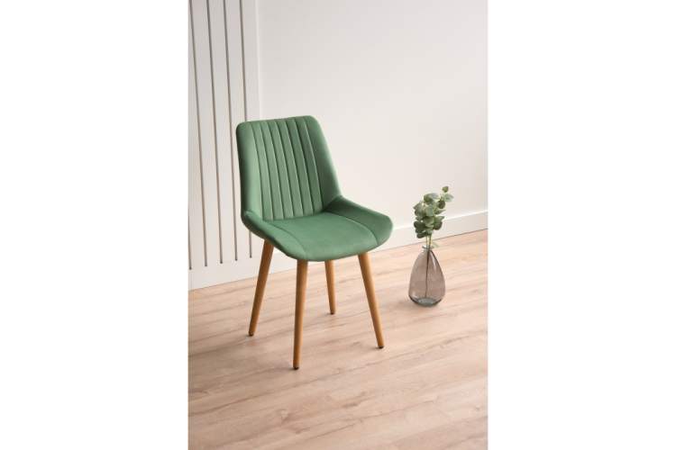 Стул деревянный Седа фисташковый (zd 651) / светлое дерево np-1