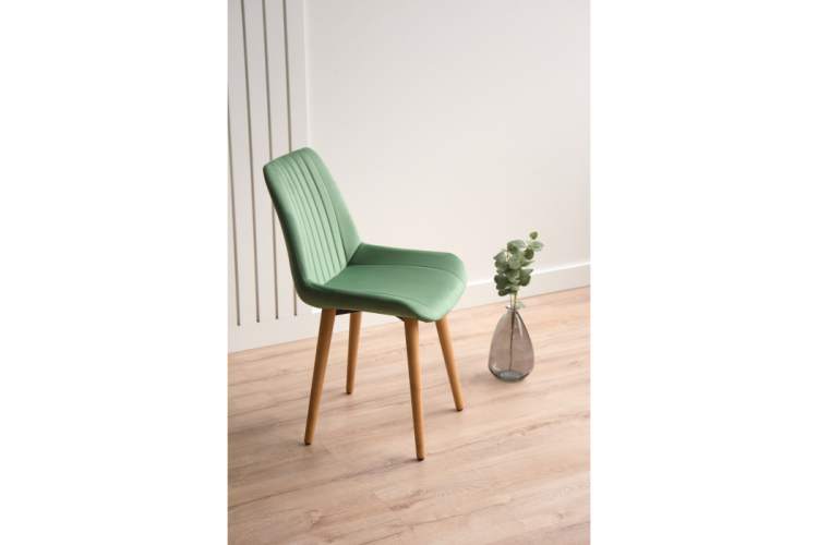 Стул деревянный Седа фисташковый (zd 651) / светлое дерево np-2