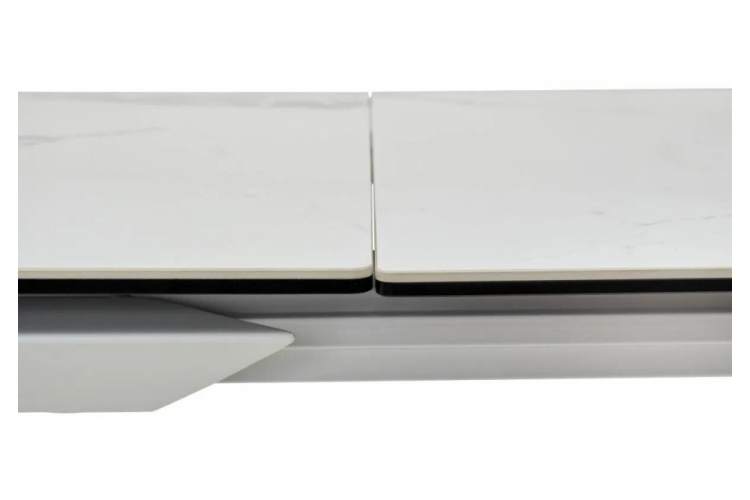 Керамический стол Cremona 140 matte statuario белый мрамор матовый / белый-5