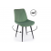 Стул на металлокаркасе Седа 360 фисташковый (zd 651) / черный np