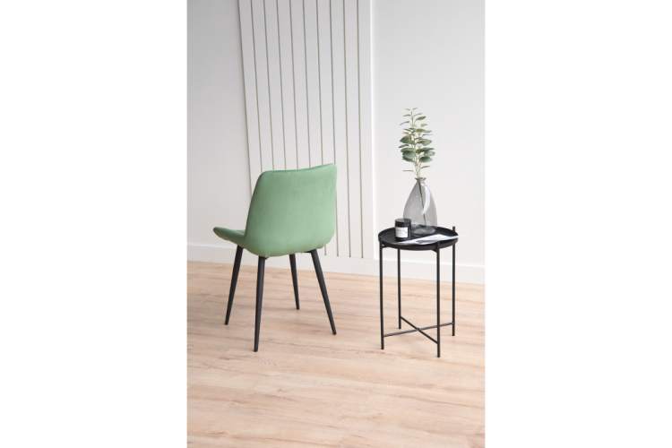 Стул на металлокаркасе Седа 360 фисташковый (zd 651) / черный np-9