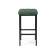 Барный стул Лофт катания изумруд / черный матовый
