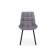 Стул на металлокаркасе Челси П темно-серый (zd 995) / черный