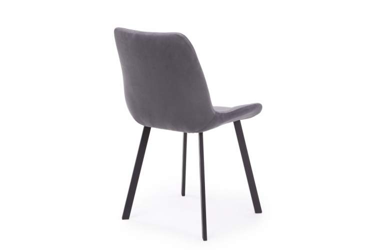 Стул на металлокаркасе Челси П темно-серый (zd 995) / черный-3