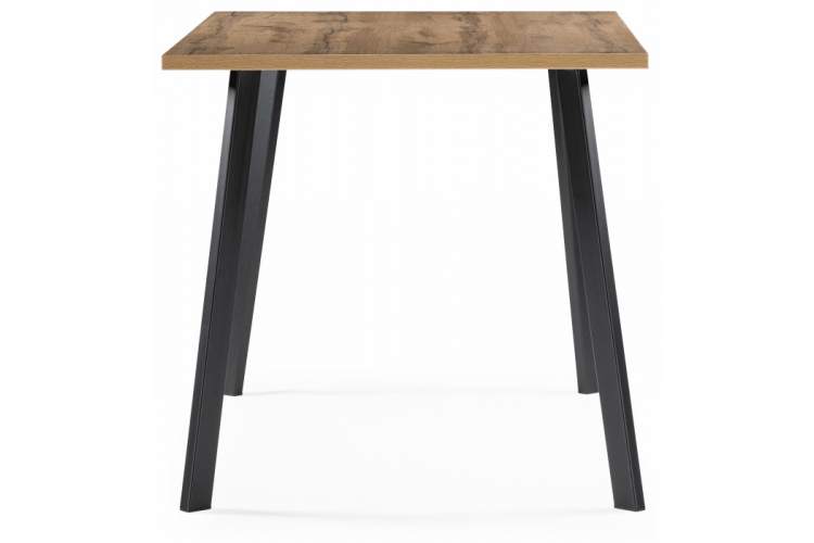 Стол деревянный Тринити Лофт 120 25 мм дуб вотан / черный матовый-5