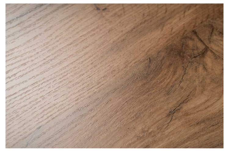 Стол деревянный Тринити Лофт 140 25 мм дуб вотан / белый матовый-4