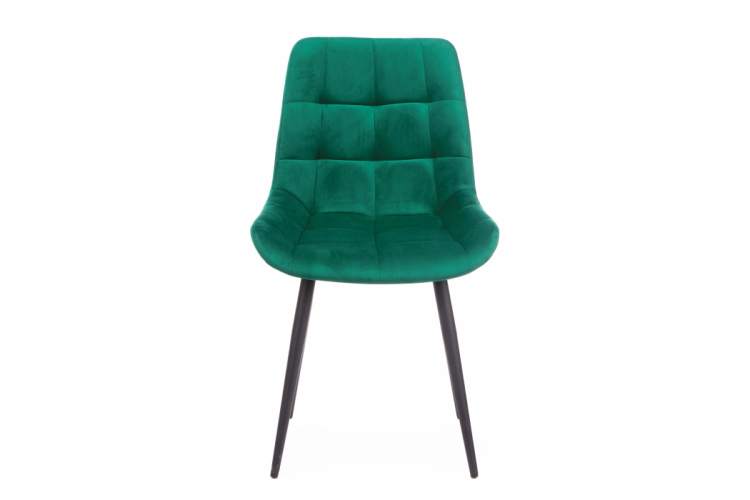 Стул на металлокаркасе Челси К зеленый (zd 667) / черный np-3