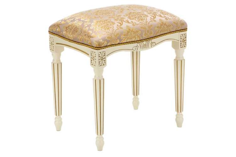 Банкетка Беттино патина золото / бежевый