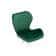Барный стул Porch green / chrome