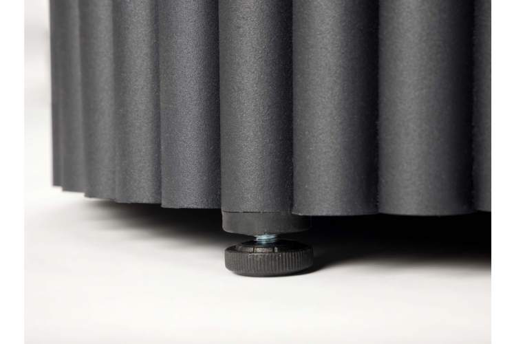 Стол деревянный Барел 90 черный / черный-11