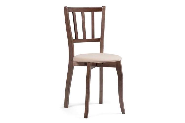 Стул деревянный Айра бежевый / орех