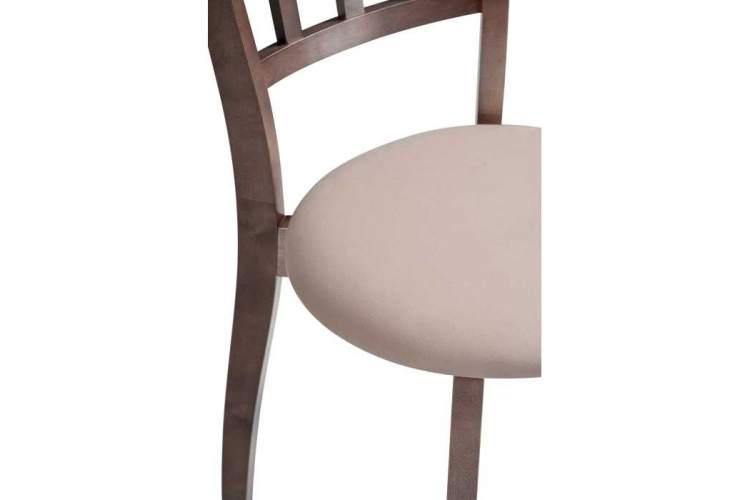 Стул деревянный Айра бежевый / орех-5