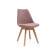 Стул деревянный Bonuss light purple / wood