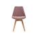 Стул деревянный Bonuss light purple / wood
