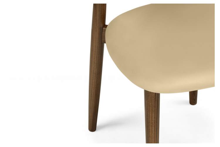 Стул деревянный Фарго бежевый / миланский орех-11