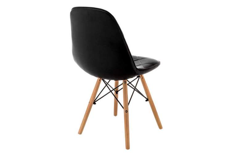 Kvadro 1 black / wood Стул деревянный-3