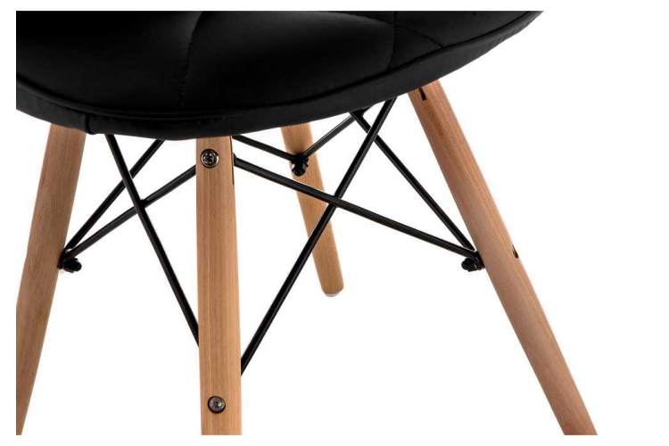 Kvadro 1 black / wood Стул деревянный-8