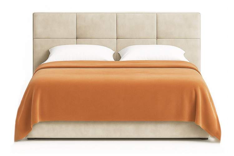 Кровать Манака 160х200 бежевая-7