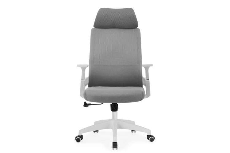 Компьютерное кресло Flok gray / white-1