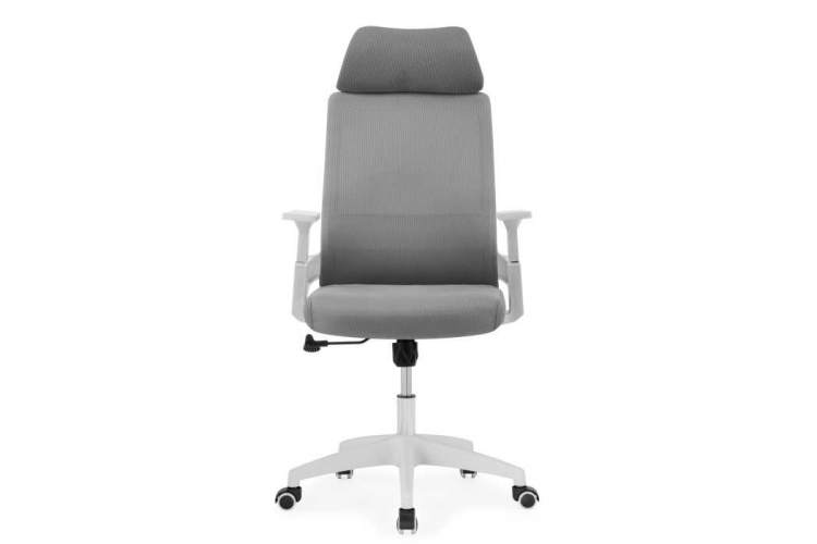 Компьютерное кресло Flok gray / white-2