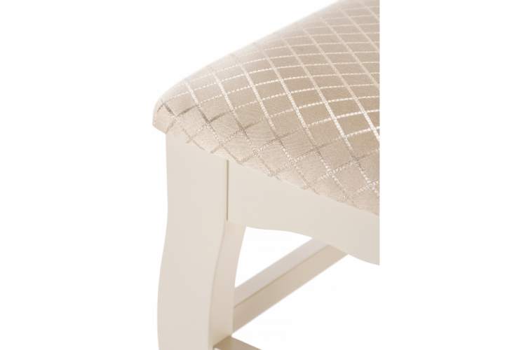 Табурет Хаконэ молочный / ромб-5