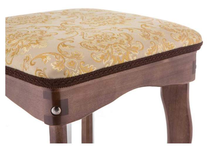 Табурет Орфео орех / бежевый-3