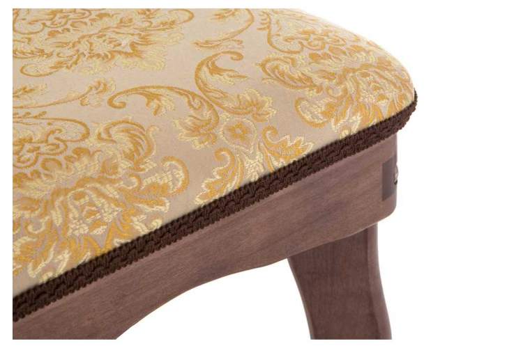 Табурет Орфео орех / бежевый-4