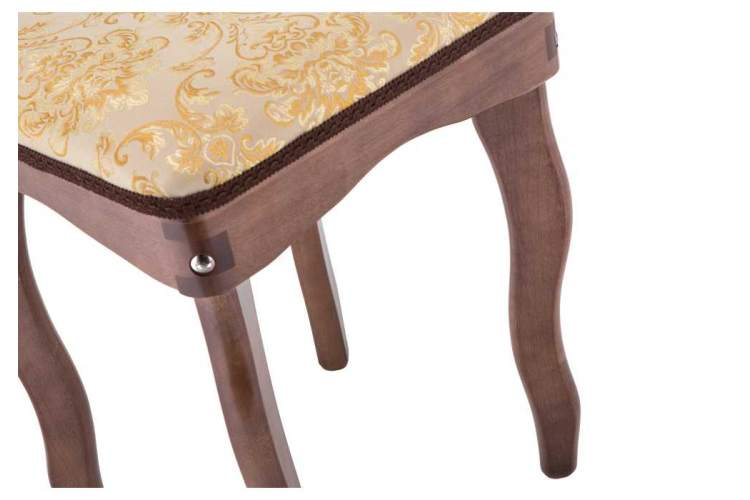 Табурет Орфео орех / бежевый-5