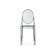 Пластиковый стул Victoria clear gray
