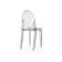 Пластиковый стул Victoria clear gray