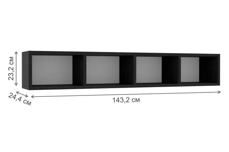 Прихожая Модена графит-1