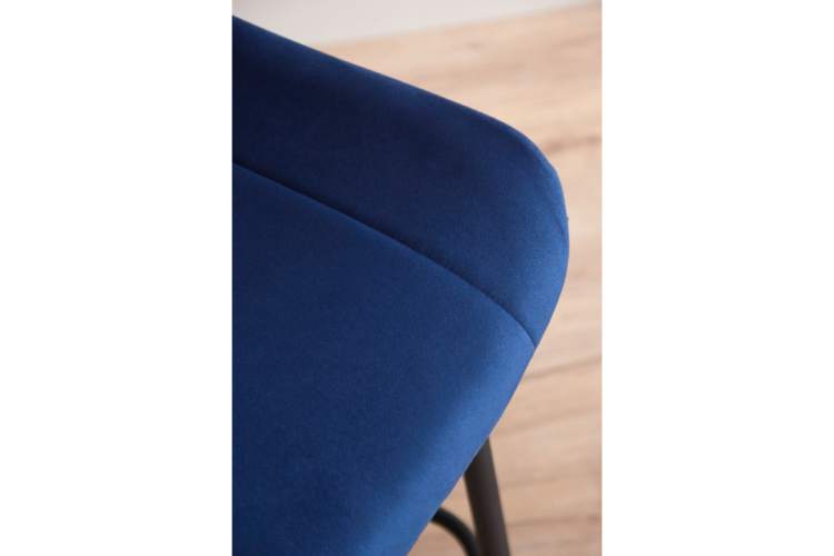 Барный стул Седа 360 синий (zd 798) / черный np-8