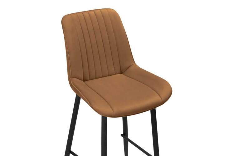 Барный стул Седа К кирпичный / черный-4