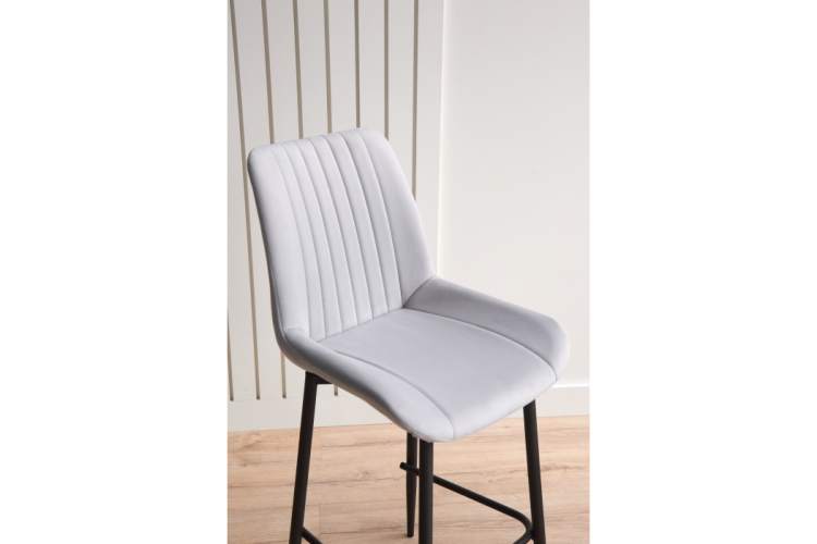 Барный стул Седа светло-серый (zd 960) / черный-6