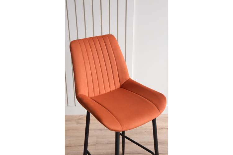 Барный стул Седа терракотовый (zd 432) / черный-6