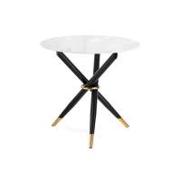Стол стеклянный Rock white / black Стол стеклянный Rock white / black
