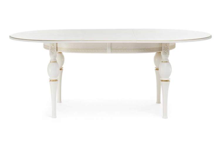 Стол деревянный Авилла молочный / золото-4